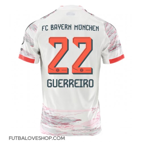 Dres Bayern Munich Raphael Guerreiro #22 Preč 2025-26 Krátky Rukáv
